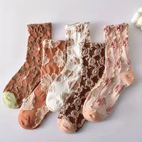Herbst | Vintage Socken – 5 Paare Mehrfarbig