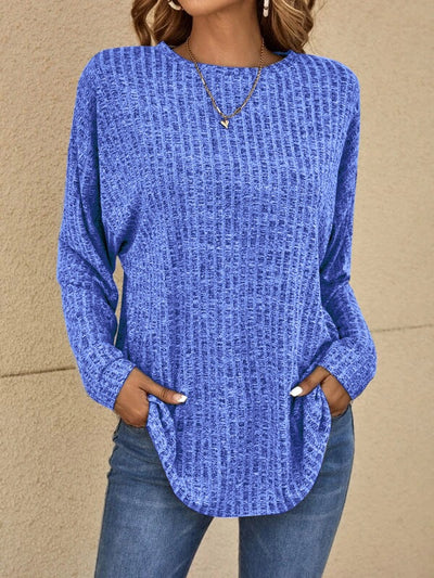 Yanna - Lässiger Langarm-Pullover