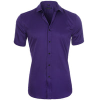 Gerlon | Herren Arbeits Polo Hemd | Kurzarm – Violett