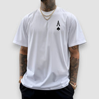 Mirri | Ace of Spades T-Shirt – Weiß
