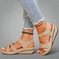 Benigna | Bequeme Sandalen für schmerzfreie Schritte – Beige