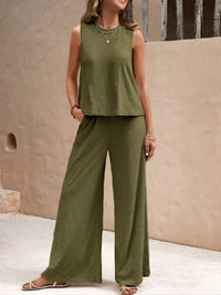 Angela™ | Bequemes zweiteiliges Set – Grün