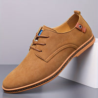 Muoja – Schnürschuhe Aus Kunstleder – Camel