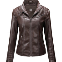 Annaïs – Ultra Stylische Jacke – Dunkelbraun