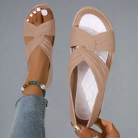 Adelina | Bequeme Orthopädische Sandalen – Aprikose