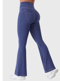 Zyronia | Atmungsaktive Sport Leggings für Damen Sommer – Marine