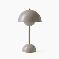 LuniLight LED-Lampe in Pilzform – Grau