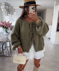 Sophie | Moderner Strickcardigan mit Stil – Grün