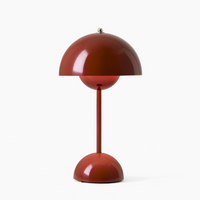 LuniLight LED-Lampe in Pilzform – Kastanienbraun