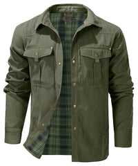 Lukas | Stylische Rover-Jacke für Herren Outdoor – KREIGSGRÜN