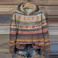 DAGNY - KUSCHELIGER KAPUZENPULLOVER – Braun
