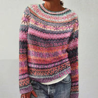 Olivia - Stilvoller und komfortabler Pullover – Rosa