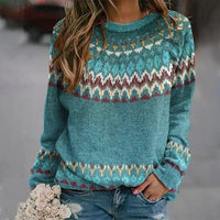 Sorella™ - Bequemer Eleganter Pullover – Blau