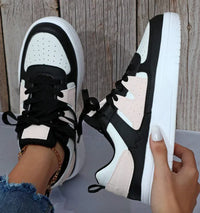 Air Sneaker für Damen - Trendige Bequeme Sommerschuhe mit luftigen Sohlen – Schwarz