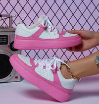 Air Sneaker für Damen - Trendige Bequeme Sommerschuhe mit luftigen Sohlen – Rosa