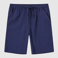 Leichte Herren Leinen Shorts – Blau
