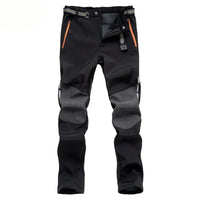 Strapazierfähige und wasserfeste Outdoorhose für Herren – Schwarz