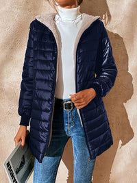 Warme & Winddichte Winterjacke für Damen – Schwarz