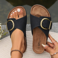 ARIA | Stylishe Orthopädisch Bequeme Sandalen – Schwarz