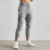 Hose Herren | Sportlich mit Reißverschlusstaschen – Grau