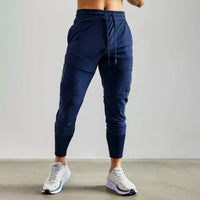 Hose Herren | Sportlich mit Reißverschlusstaschen – Blau