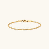 ABIGAIL GOLD CHAIN FUSSKETTCHEN – 14k Yellow Gold