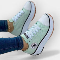 Orthopädische Damen Sneaker Bequem & Stylisch – Grün