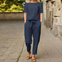 Victoire - Bequemer Sommerstil – Blau