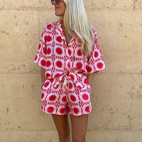 Cailin | Zweiteiliges Sommer-Set – Rosa
