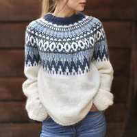 Estelle - Eleganter und komfortabler Pullover – Blau