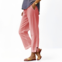 Kassia - Hose mit lockerer Passform – Rosa