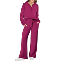 Cécile - Komfortables Hosenset – Magenta