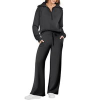 Cécile - Komfortables Hosenset – Schwarz