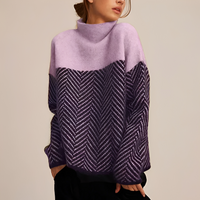 Yancy - Eleganter und modischer Pullover – Lila