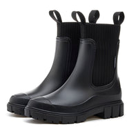 Claire - Bequeme, wasserfeste Stiefel – Schwarz