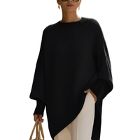 Pamella - Eleganter und komfortabler Pullover – Schwarz