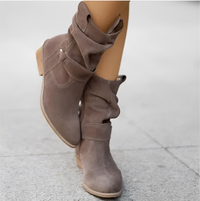 Elisa - Modische und komfortable Stiefel – Grau