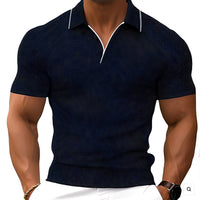 Florence - Polo-Shirt im zeitgemäßen Design – Dunkelblau