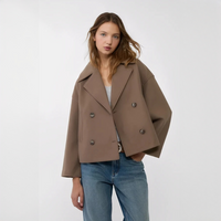 Claire - Schicke und stilvolle Jacke – Braun