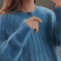 Cornelia - Stilvoller und gemütlicher Pulli – Dunkelblau