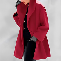 Elian - Schicker und warmer Mantel – Rot