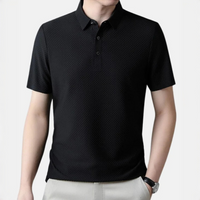 Hugo - Bequemes Poloshirt – Schwarz