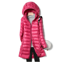 Elina - Leichte und warme Jacke – Rot