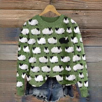 Marta - Eleganter und bequemer Pullover – Grün