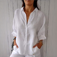 Reena - Bequemes und legeres Shirt – Weiß