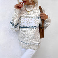 Joselyne - Eleganter und warmer Pulli – Grau