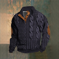 Ronald - Bequemer und warmer Pullover – Lila