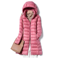 Elina - Leichte und warme Jacke – Rosa