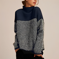 Yancy - Eleganter und modischer Pullover – Marine