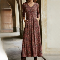 Adeline - Elegantes und schickes Kleid – Rot